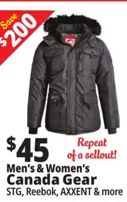 Ocean State Job Lot Men's & Women's Canada Gear offer