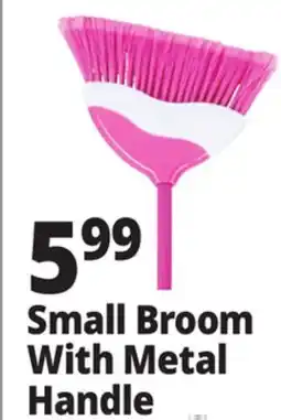 Ocean State Job Lot Standard Angle Broom with Metal Handle offer