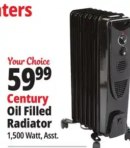 Ocean State Job Lot Century Oil Filled Radiator offer