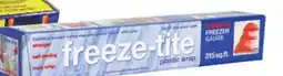 Ocean State Job Lot freeze-tite Premium Freezer Gauge Plastic Wrap 315 Sq ft offer