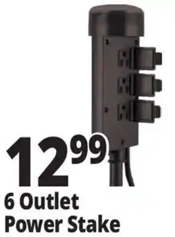 Ocean State Job Lot Outdoor 6-Outlet Yard Stake Plug-In Timer offer