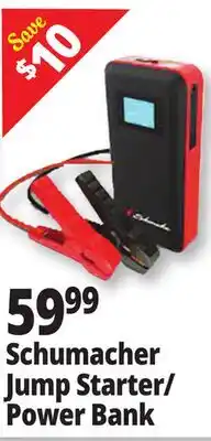 Ocean State Job Lot Schumacher Jump Starter/ Power Bank offer