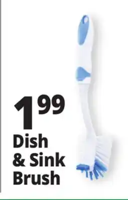Ocean State Job Lot Gleam Dish and Sink Brush offer