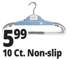 Ocean State Job Lot Nest Accents Non-Slip Clothes Hangers 10 Count offer