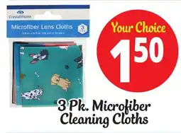 Ocean State Job Lot Microfiber Lens Cloth 3pk offer