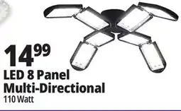 Ocean State Job Lot LED 8 Panel Multi-Directional offer