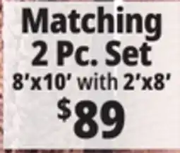 Ocean State Job Lot Matching 2 Pc. Set offer