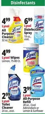 Ocean State Job Lot Disinfectant offer