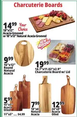 Ocean State Job Lot Charcuterie Boards offer