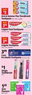 Ocean State Job Lot Oral Care offer