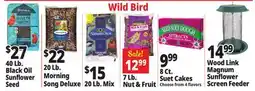 Ocean State Job Lot Wild Bird Food offer