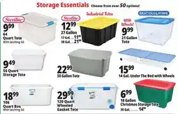 Ocean State Job Lot Storage Essentials offer
