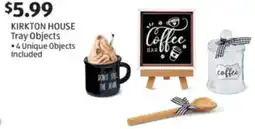 Aldi Kirkton house tray objects offer