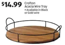 Aldi Crofton Acacia Wire Tray offer