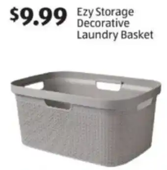 Ezy Storage Decorative Laundry Basket