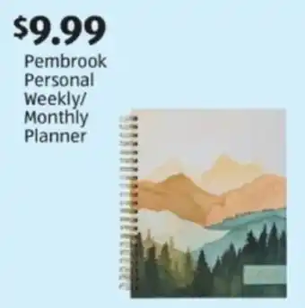 Pembrook Personal Weekly/ Monthly Planner
