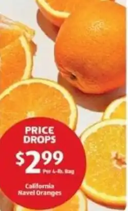 Aldi California Navel Oranges offer