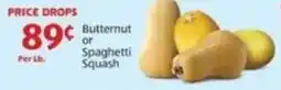 Aldi Butternut Spaghetti Squash offer