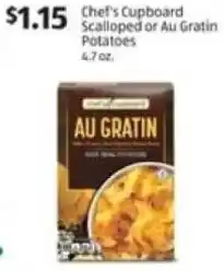 Aldi Chef's Cupboard Scalloped or Au Gratin Potatoes offer