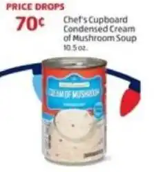 Aldi Chef's Cupboard Condensed Cream of Mushroom Soup offer