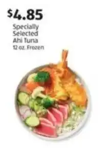 Aldi Specially Selected Ahi Tuna offer