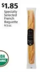 Aldi Specially Selected French Baguette offer