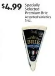 Aldi Selected Premium Brie offer