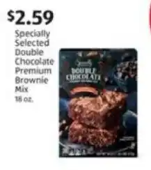 Aldi Specially Selected Double Chocolate Premium Brownie Mix offer