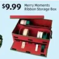 Aldi Merry Moments Ribbon Storage Box offer