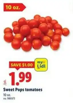 Lidl Sweet Pops tomatoes offer