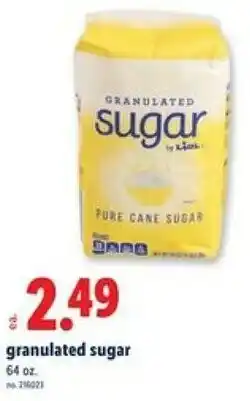 Lidl Granulated sugar offer