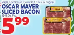 Bravo Supermarkets OSCAR MAYER SLICED BACON offer