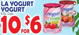 Bravo Supermarkets LA YOGURT YOGURT offer