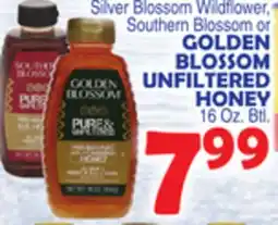 Bravo Supermarkets GOLDEN BLOSSOM UNFILTERED HONEY offer