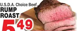 Bravo Supermarkets RUMP ROAST offer
