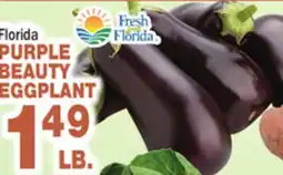 Bravo Supermarkets PURPLE BEAUTY EGGPLANT offer