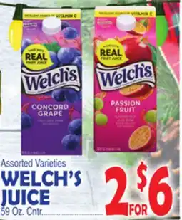 Bravo Supermarkets WELCH'S JUICE offer
