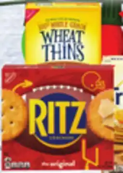 Bravo Supermarkets NABISCO RITZ CRACKERS, TRISCUIT CRACKERS offer