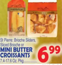Bravo Supermarkets MINI BUTTER CROISSANTS offer