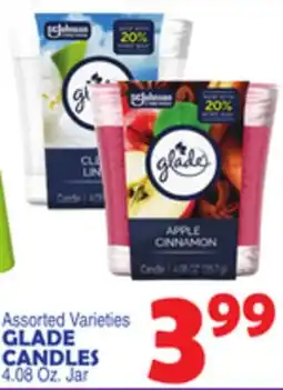 Bravo Supermarkets GLADE CANDLES offer