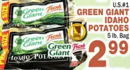 Bravo Supermarkets GREEN GIANT IDAHO POTATOES offer