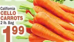 Bravo Supermarkets CELLO CARROTS offer