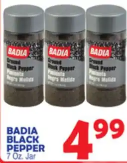 Bravo Supermarkets BADIA BLACK PEPPER offer