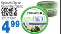 Bravo Supermarkets CEDAR'S TZATZIKI offer