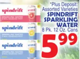 Bravo Supermarkets SPINDRIFT SPARKLING WATER offer