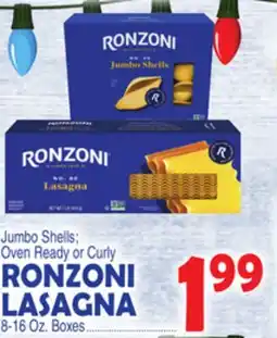 Bravo Supermarkets RONZONI LASAGNA offer