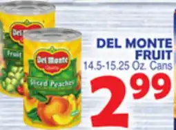 Bravo Supermarkets DEL MONTE FRUIT offer