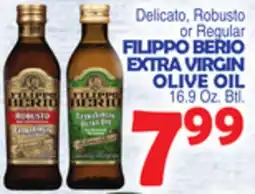 Bravo Supermarkets FILIPPO BERIO EXTRA VIRGIN OLIVE OIL offer