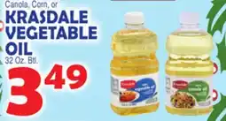 Bravo Supermarkets KRASDALE VEGETABLE OIL offer
