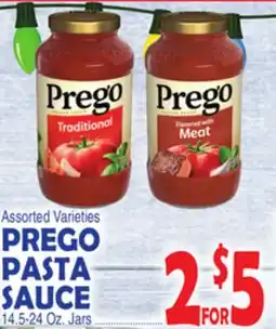 Bravo Supermarkets PREGO PASTA SAUCE offer